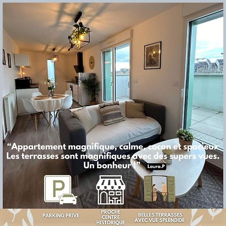 Les Terrasses De Saint Martin Apartment Rennes Exterior photo
